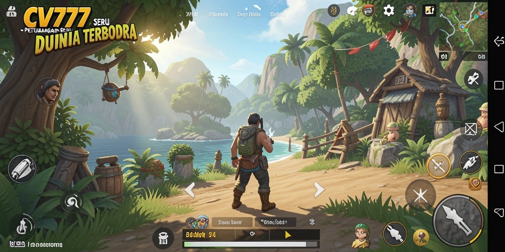 Tangkapan layar menunjukkan aksi seru dalam game Open World.