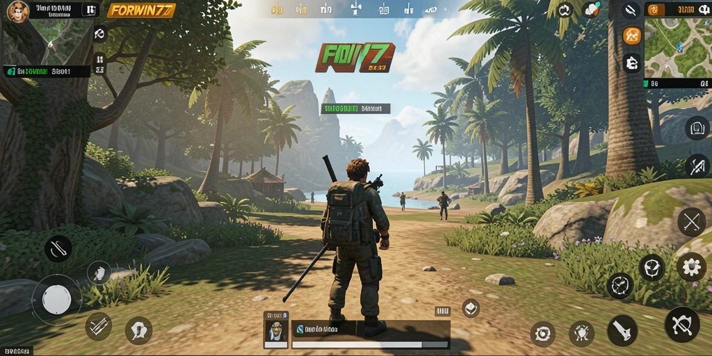 Tampilan menakjubkan dari gameplay Open World FORWIN77.