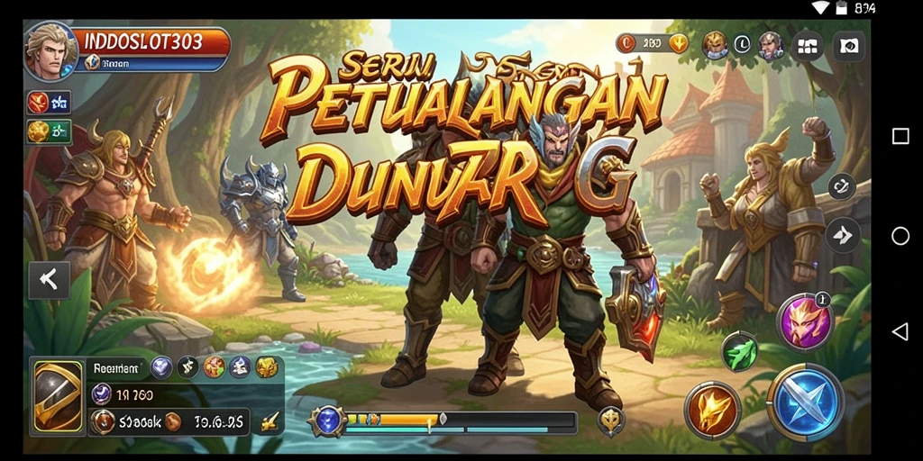 Tampilan gameplay RPG yang menarik dari INDOSLOT303.