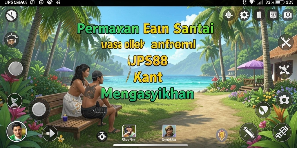 Tampilan gameplay JPS88 yang ceria dan menarik