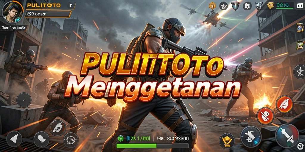 Screenshot gameplay PULITOTO menunjukkan aksi seru dan mendebarkan.