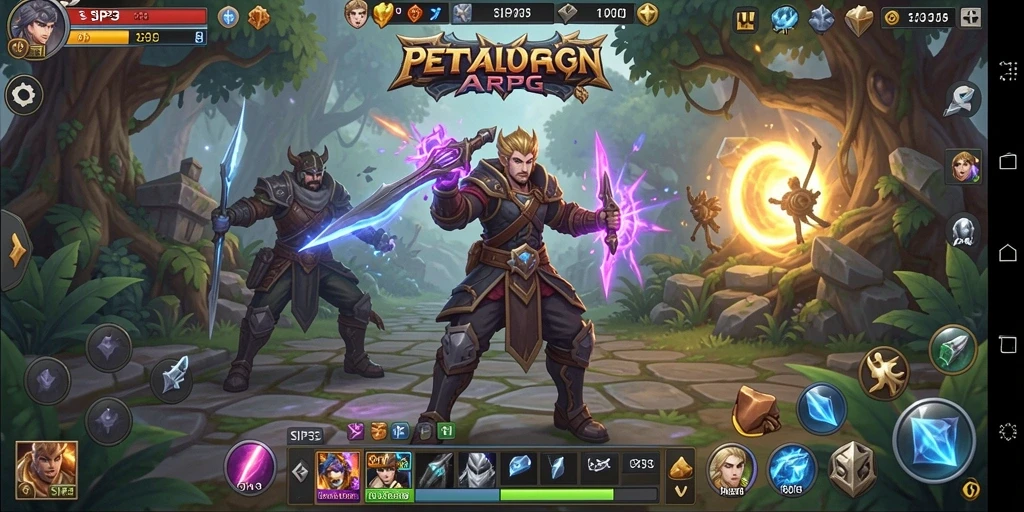 Gameplay SIP33 menampilkan pertempuran seru dan grafis menawan.